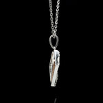 Load image into Gallery viewer, Evara Platinum &amp; Rose Gold Diamonds Pendant JL PT P 255
