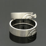 Load image into Gallery viewer, Platinum Diamond Couple Love Bands JL PT 1403
