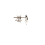 Load image into Gallery viewer, Evara Platinum Diamond Heart Earrings JL PT E 326   Jewelove.US
