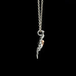 Load image into Gallery viewer, Maple Leaf Heart Platinum Rose Gold Fusion Pendant JL PT P 211   Jewelove.US
