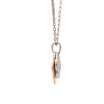 Load image into Gallery viewer, Evara Platinum Rose Gold Diamond Pendant for Women JL PT P 329   Jewelove
