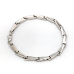 Load image into Gallery viewer, 4.5mm Platinum Light Weight Bracelet for Men JL PTB 1301

