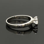 Load image into Gallery viewer, Classic 6 Prong Solitaire Ring made in Platinum SKU 0011
