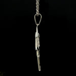 Load image into Gallery viewer, Plain Platinum Trishul Pendant JL PT P 376
