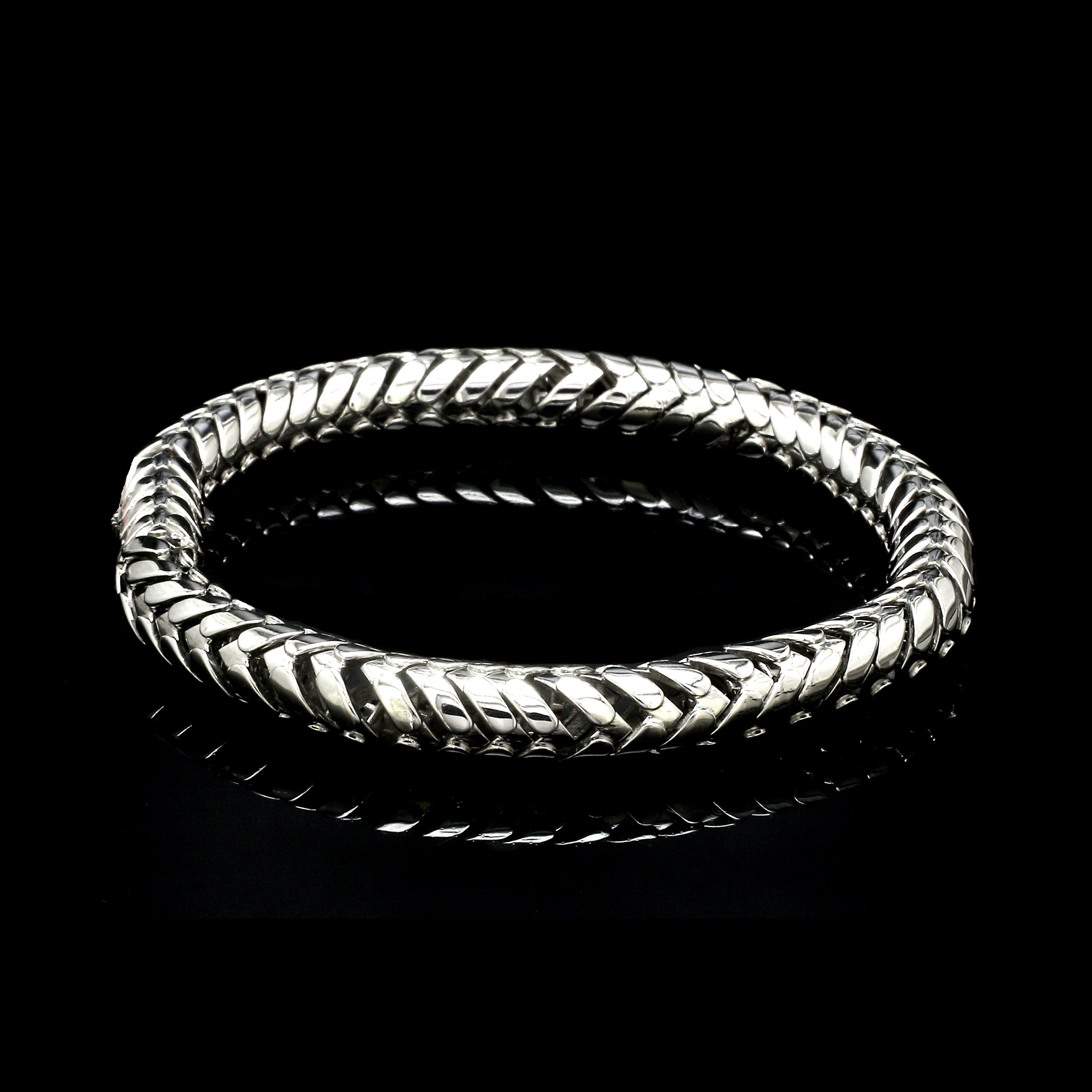 Men of Platinum |  7.75mm Heavy Bracelet for Men JL PTB 1306