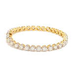 Load image into Gallery viewer, 18-Pointer Diamond Tennis Bracelet 18K White Gold JL AU 755
