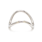 Load image into Gallery viewer, Platinum Ring with Unique Design for Women JL PT 1485
