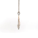 Load image into Gallery viewer, Platinum Anchor Pendant with Rose Gold for Sailors JL PT P 320   Jewelove.US
