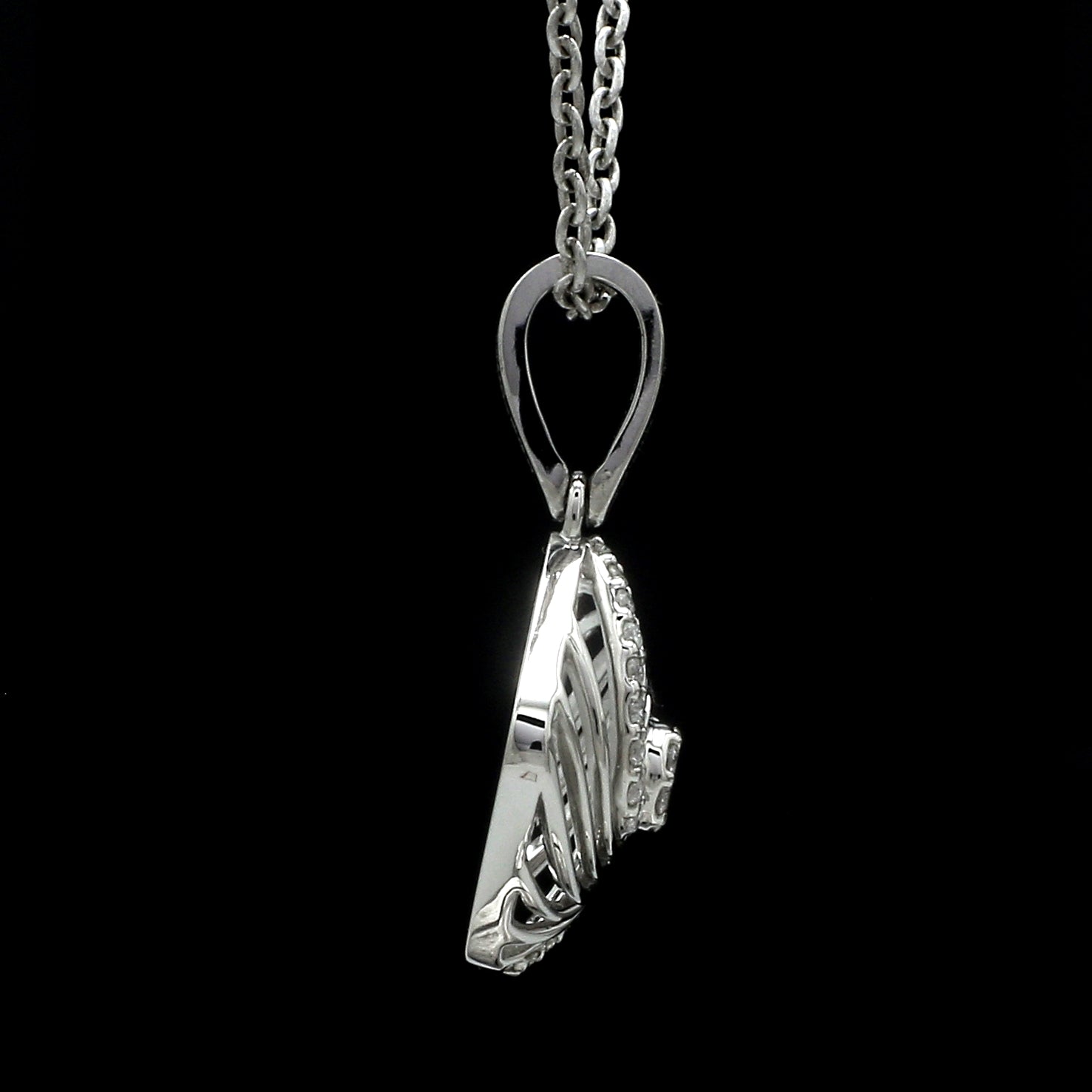 Platinum with Diamond Pendant for Women JL PT P 2453   Jewelove.US