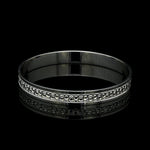 Load image into Gallery viewer, 6mm Platinum Kada for Women JL PTB 1322
