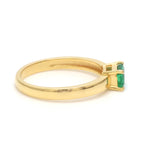 Load image into Gallery viewer, 18K Yellow Gold Emerald Diamond Ring JL AU 102   Jewelove.US
