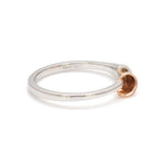 Load image into Gallery viewer, Evara Plain Platinum Rose Gold Ring for Women JL PT 1409
