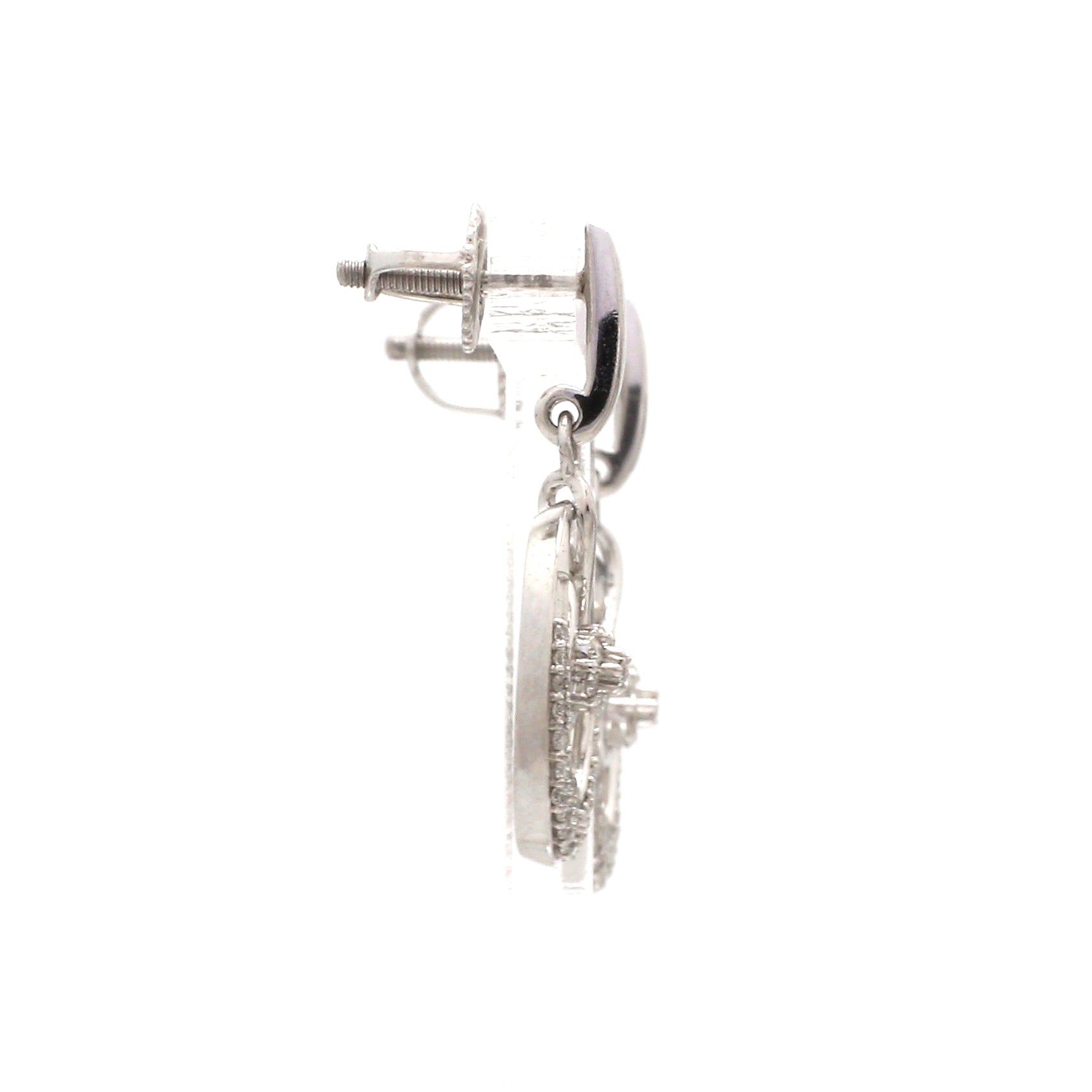 Platinum with Diamond Pendant Set for Women JL PT P 2444