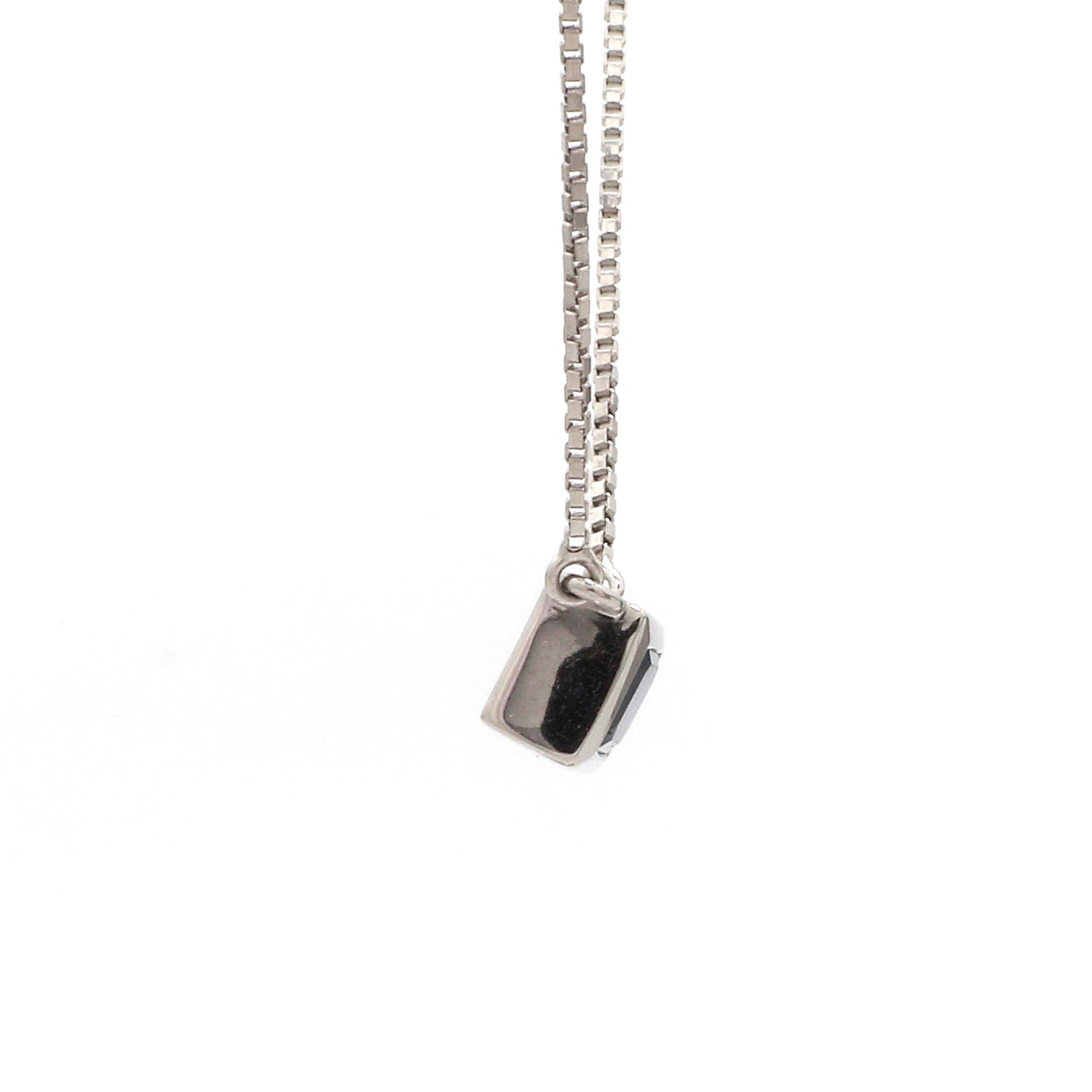 Blue Sapphire Pendant in Platinum JL PT P 317