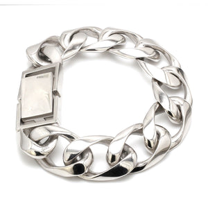 Platinum Heavy Bracelet for Men JL PTB 1183-A