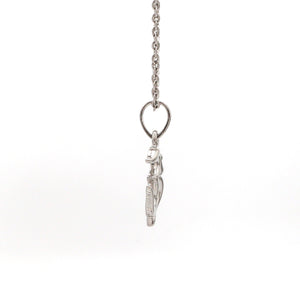 Plain Platinum Om Pendant JL PT OM-1   Jewelove.US
