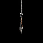 Load image into Gallery viewer, Platinum Anchor Pendant with Rose Gold for Sailors JL PT P 320   Jewelove.US
