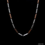 Load image into Gallery viewer, 3.75mm Platinum Rose Gold Links Chain for Men JL PT CH 1405
