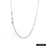 Load image into Gallery viewer, 1.2mm Plain Platinum Box Chain JL PT 702-A   Jewelove
