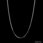 Load image into Gallery viewer, 1.5mm Unisex Plain Japanese Platinum Box Chain SJ PTO 702-B   Jewelove
