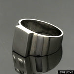 Load image into Gallery viewer, Plain Platinum Ring for Men JL PT 1387
