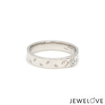 Load image into Gallery viewer, Designer Platinum  Princess Diamond Cut Couple Ring JL PT CB 87
