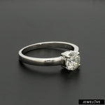 Load image into Gallery viewer, 30-Pointer Solitaire Platinum Engagement Ring JL PT 1269   Jewelove.US

