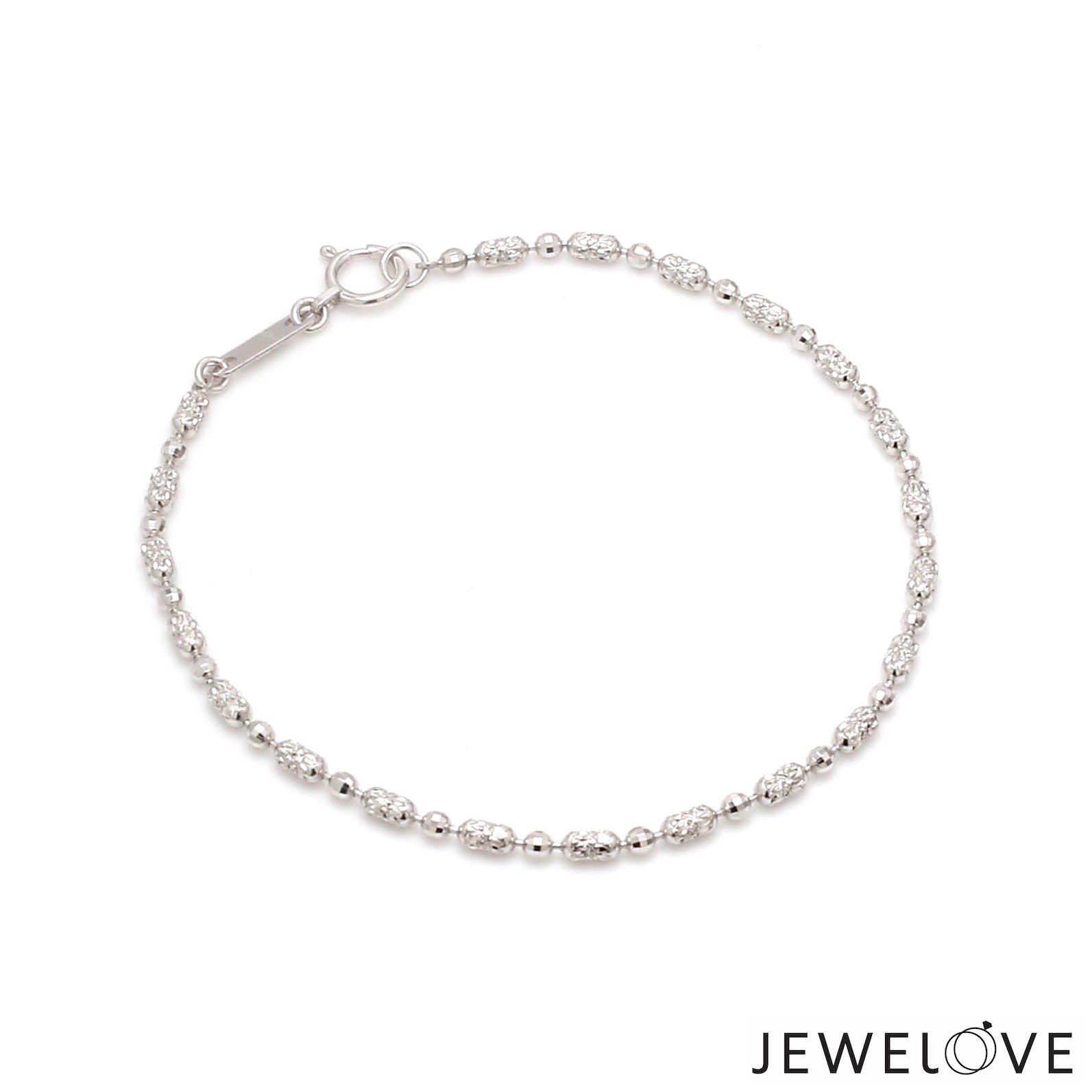 2mm Japanese Platinum Bracelet for Women JL PTB 1305