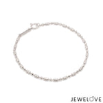 Load image into Gallery viewer, 2mm Japanese Platinum Bracelet for Women JL PTB 1305
