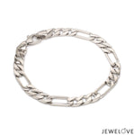 Load image into Gallery viewer, 7.25mm Platinum Bracelet for Men JL PTB 1287-A
