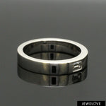 Load image into Gallery viewer, Emerald Cut Diamond Platinum Ring for Men JL PT 1484
