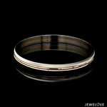 Load image into Gallery viewer, Platinum &amp; Rose Gold Bracelet for Men JL PTB 1292
