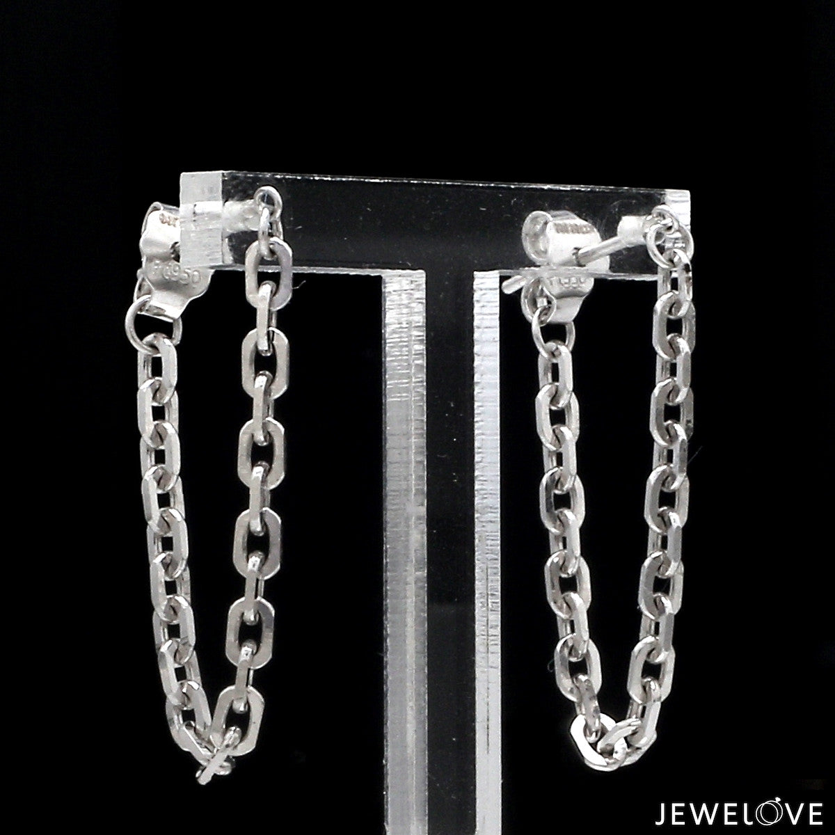 Japanese Platinum Earrings for Women JL PT E 296