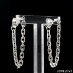 Load image into Gallery viewer, Japanese Platinum Earrings for Women JL PT E 296
