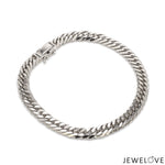 Load image into Gallery viewer, 6.5mm Japanese Platinum Cuban Bracelet for Men JL PTB 1176-B
