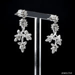Load image into Gallery viewer, Designer Platinum Diamond Earrings for Women JL PT E 343
