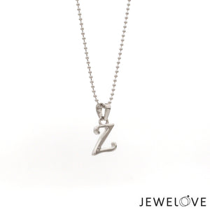 Alphabet Platinum Pendants JL PT P Alphabet-1