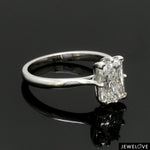 Load image into Gallery viewer, 2-Carat Lab Grown Radiant Cut Solitaire Platinum Ring JL PT LG 1440-B
