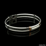 Load image into Gallery viewer, Men of Platinum | Diamond Rose Gold Bracelet for Men JL PTB 1309
