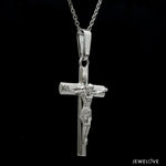 Load image into Gallery viewer, Platinum Jesus Christ Cross Pendant JL PT P 374

