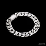 Load image into Gallery viewer, Men of Platinum | 11.75mm Heavy Platinum Bracelet JL PTB 1338
