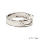 Load image into Gallery viewer, Designer Platinum Love Bands JL PT 119
