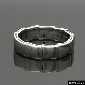Plain Platinum Ring for Men JL PT 1392