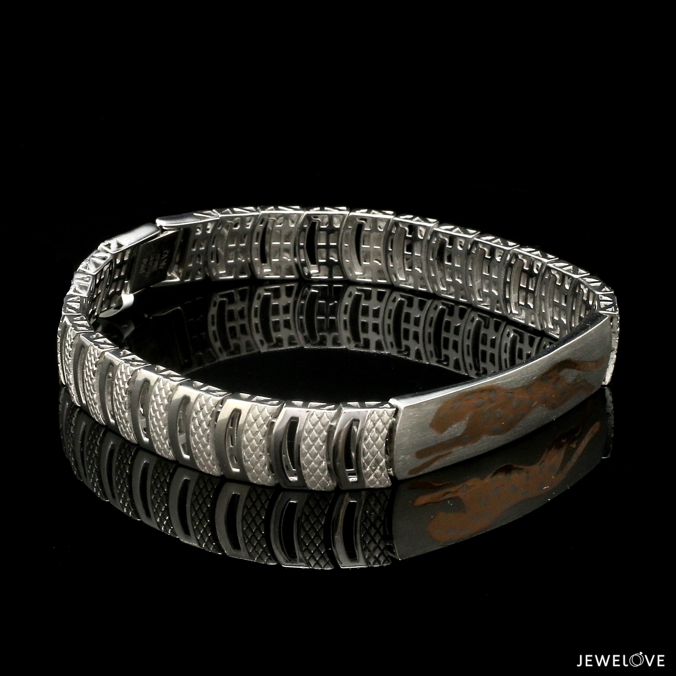 Men of Platinum | Bracelet for Men with Rose Gold Jaguar JL PTB 1258
