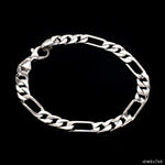 Load image into Gallery viewer, 7.25mm Platinum Bracelet for Men JL PTB 1287-A

