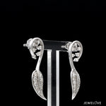 Load image into Gallery viewer, Designer Platinum Diamond Earrings for Women JL PT E 345
