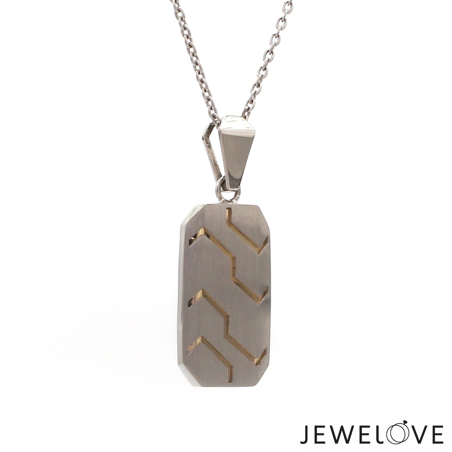 Men of Platinum | Pendant for Men with Rose Gold JL PT P 285