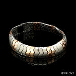 Load image into Gallery viewer, Men of Platinum | 12mm Rose Gold Bracelet for Men JL PTB 1330
