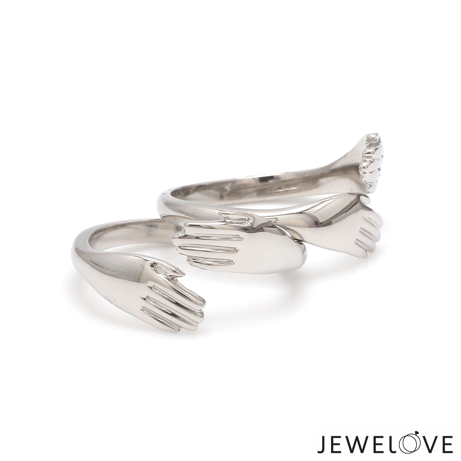 Platinum Hug Unisex Ring JL PT 938