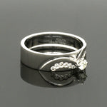 Load image into Gallery viewer, Platinum Diamond Couple Love Bands JL PT 1403
